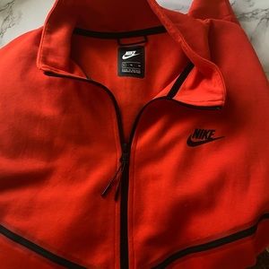 Red women’s Nike jacket